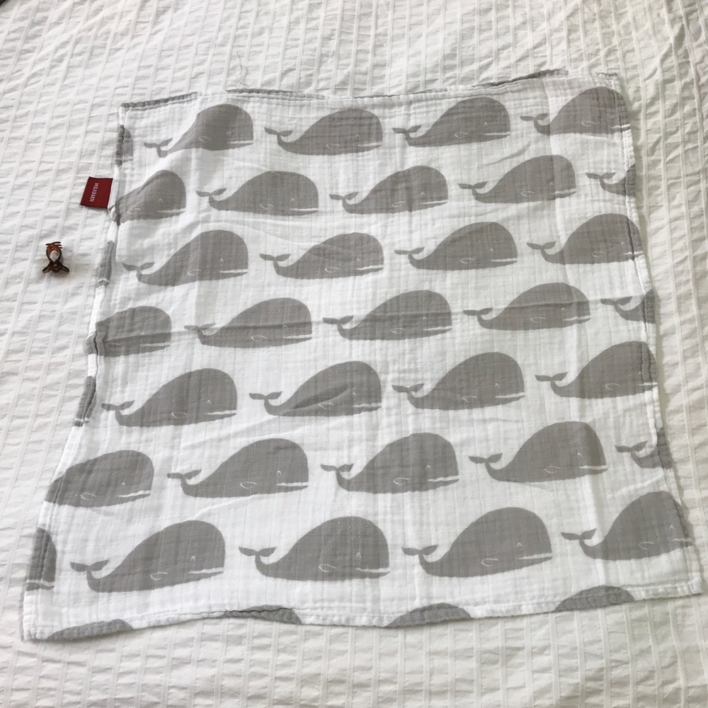 Milkbarn baby blanket burp cloth